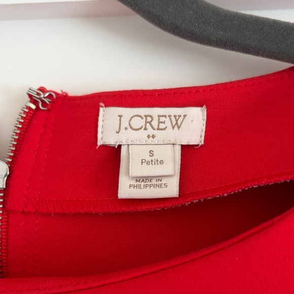 J. Crew | Red Long Sleeve Dress | S - Picture 2 of 6